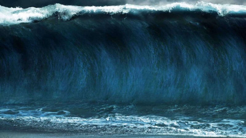 Por que um terremoto tão forte não produziu um tsunami catastrófico?